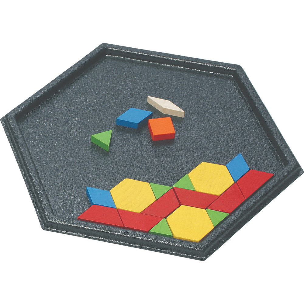 Learning Advantage Pattern Block Trays - Mosaic Design Set - 2 Shapes