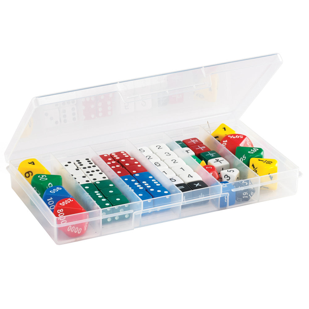 edxeducation Engaging Classroom Dice Set - Multifunctional Math Learning Aid