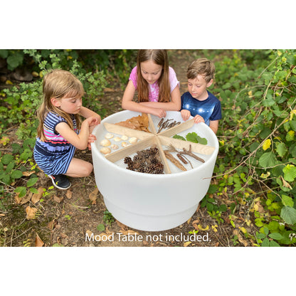 TickiT Wooden Discovery Dividers - Birch Plywood Playtime Circle