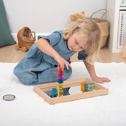 TickiT Gem Cubes - Colorful Learning Fun Set of 10