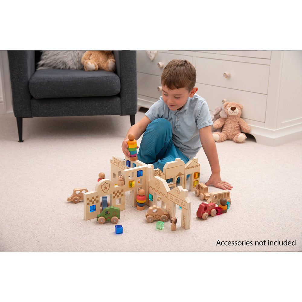 TickiT Discovery Town Dividers - Interactive Play Set