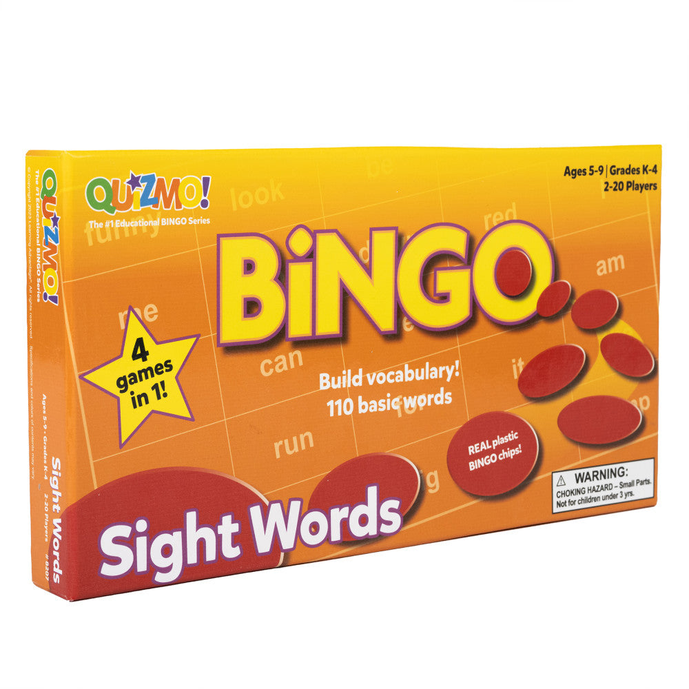 Learning Advantage QUIZMO Sight Words Interactive Bingo Game