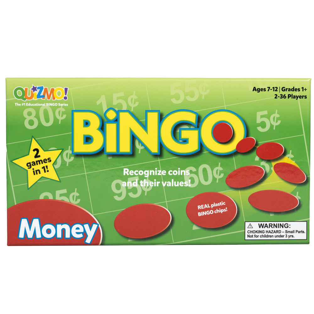 Learning Advantage QUIZMO Money Interactive Bingo-Style Money Game