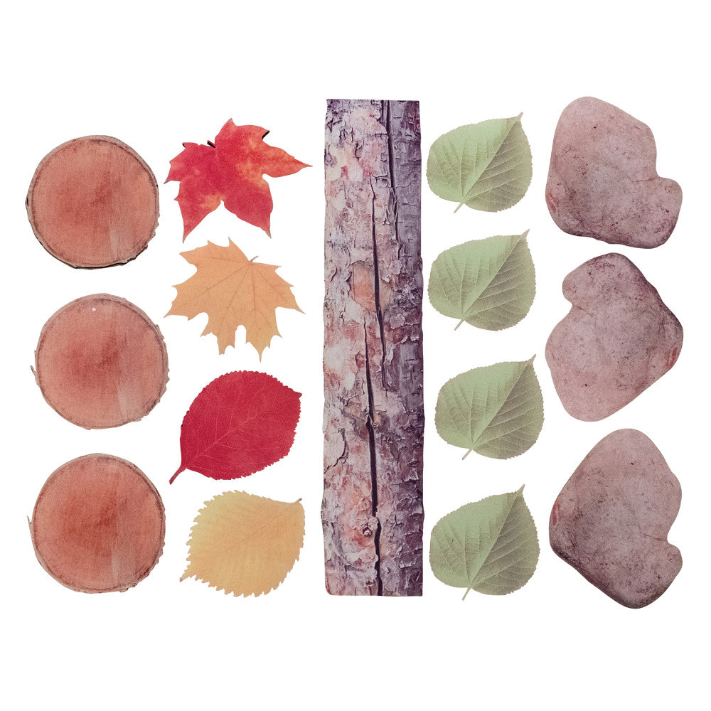 The Freckled Frog Nature's Footsteps - 15 Piece Nature-Inspired Play Mats