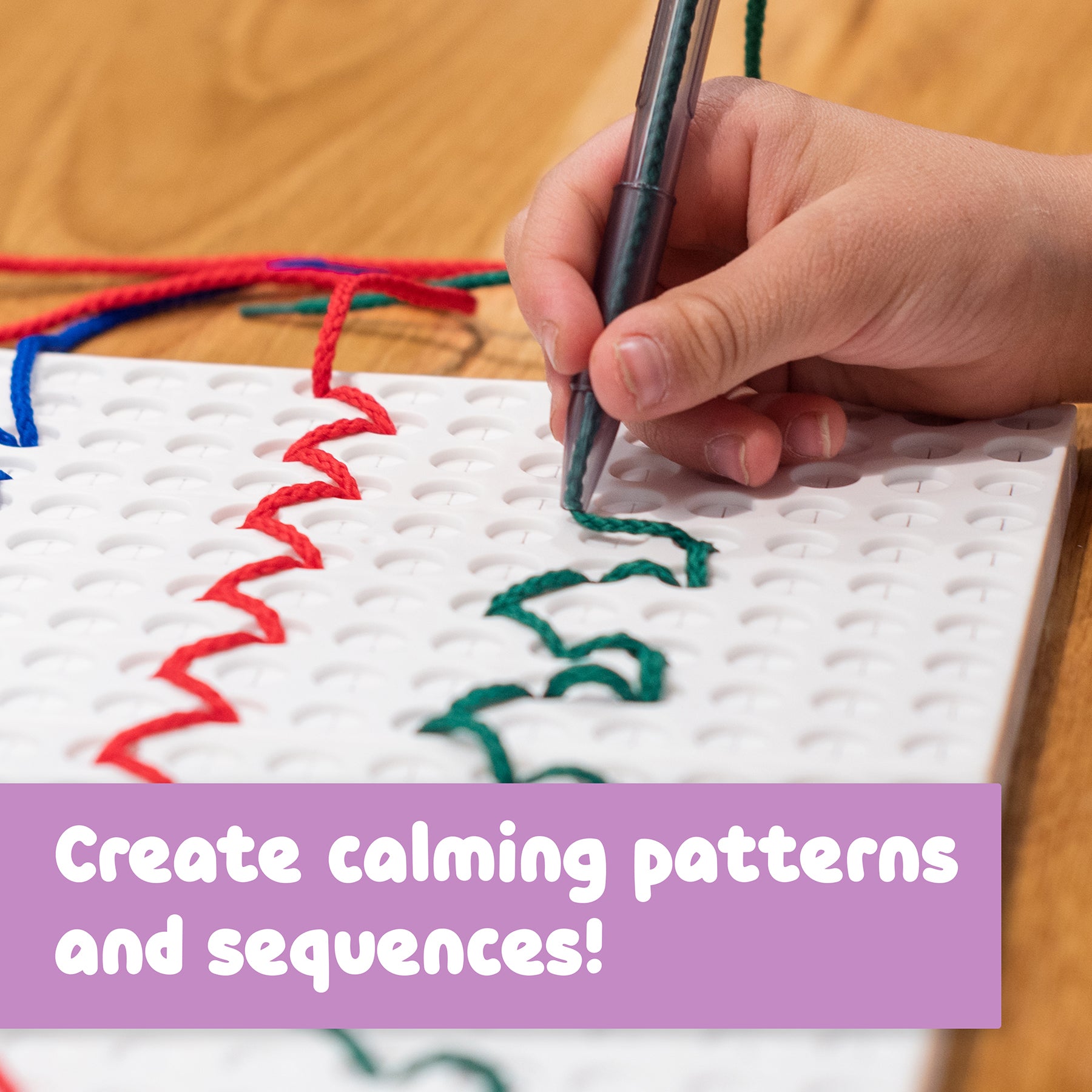 Spark & Wow Calm Down Threading Boards - Interactive Mindfulness Toy