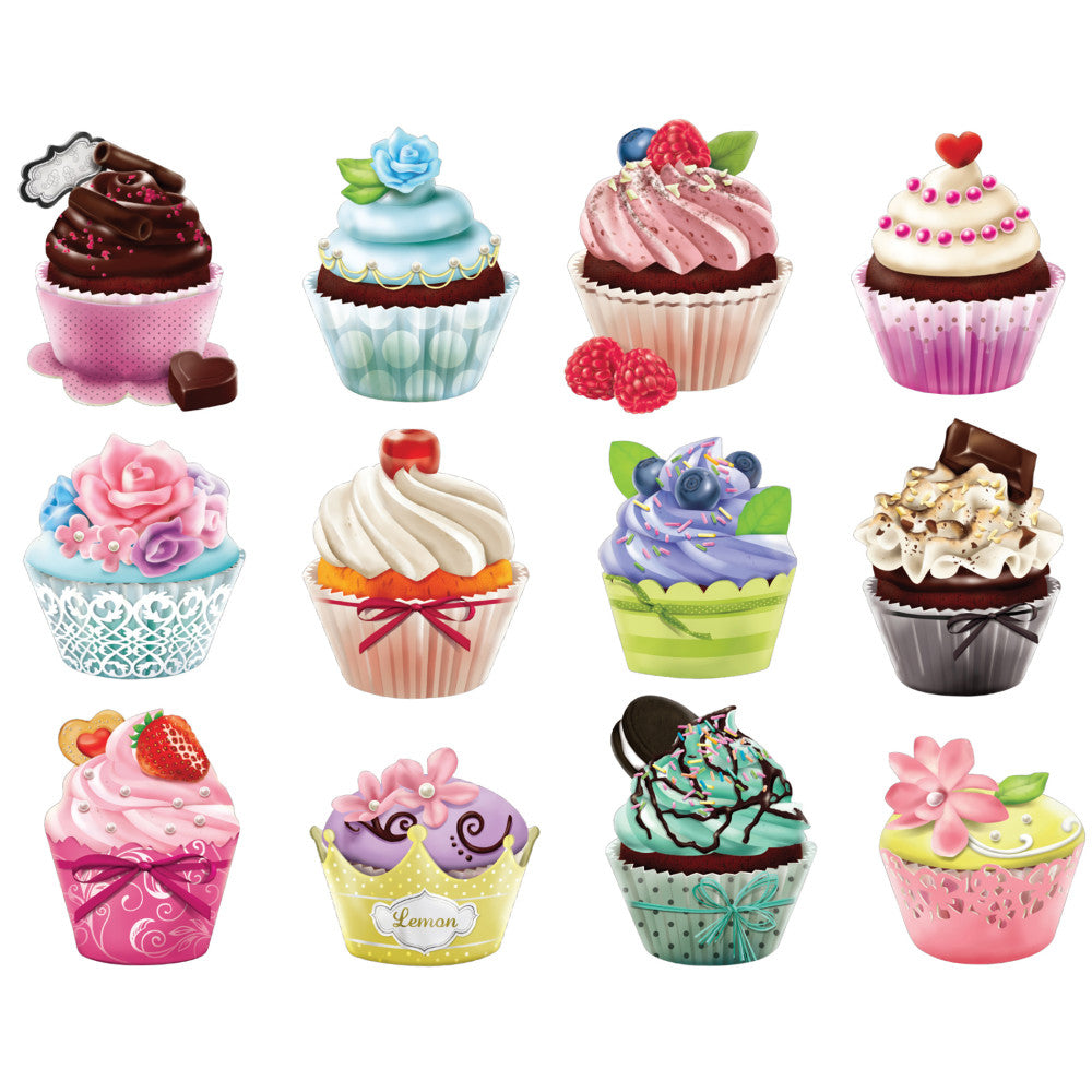 Cra-Z-Art Colorful Cupcakes 12-Pack Jigsaw Puzzle - 500 pc