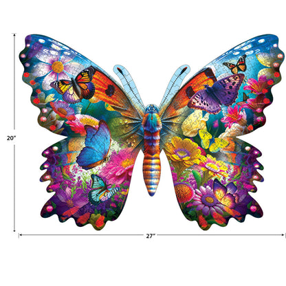 RoseArt Majestic Butterfly Shaped Jigsaw Puzzle - 500 pc