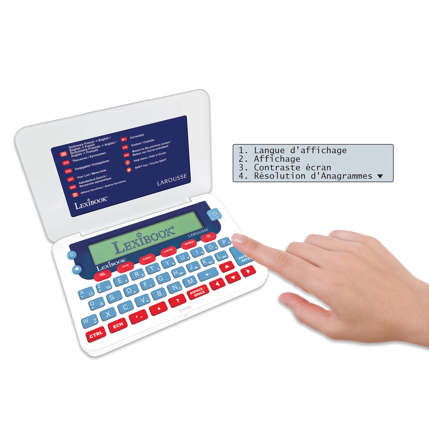 LEXIBOOK Larousse pocket electronic French dictionary