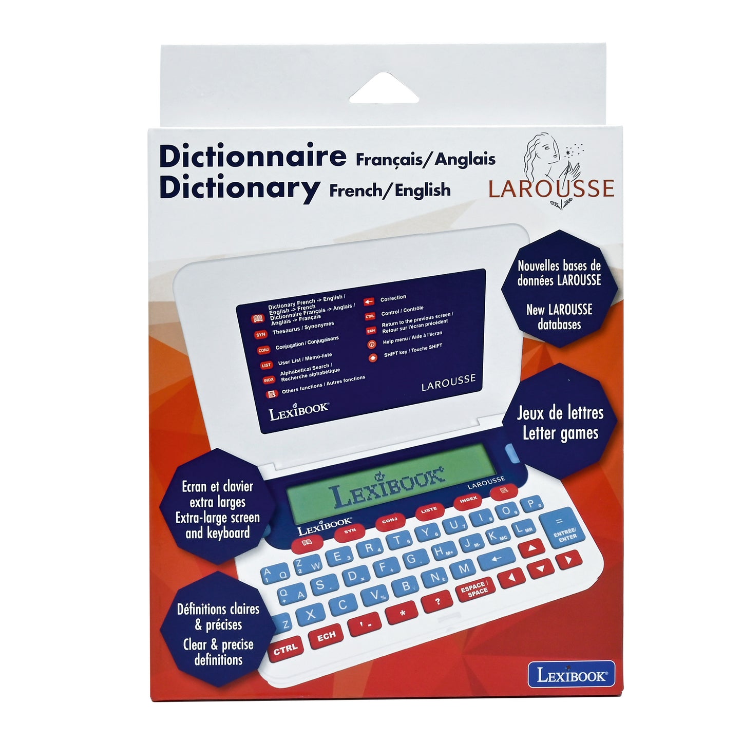 LEXIBOOK Larousse pocket electronic French dictionary