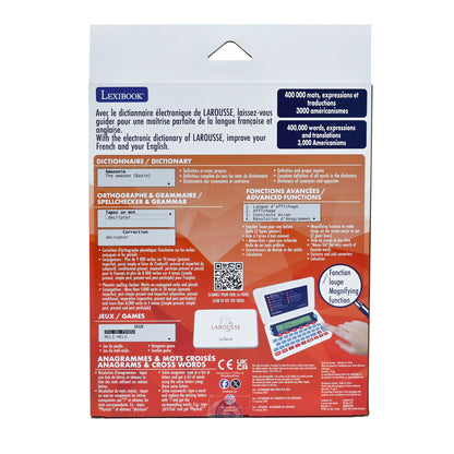 LEXIBOOK Larousse pocket electronic French dictionary