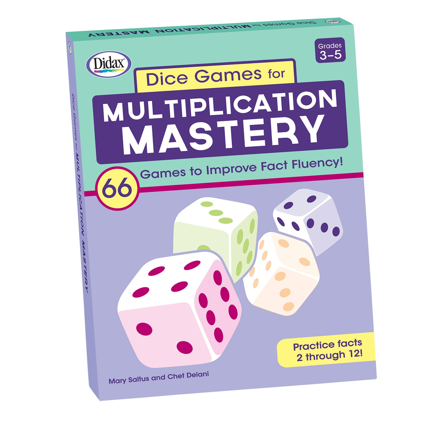 Didax Multiplication Mastery Dice Games - Engaging Math Fun