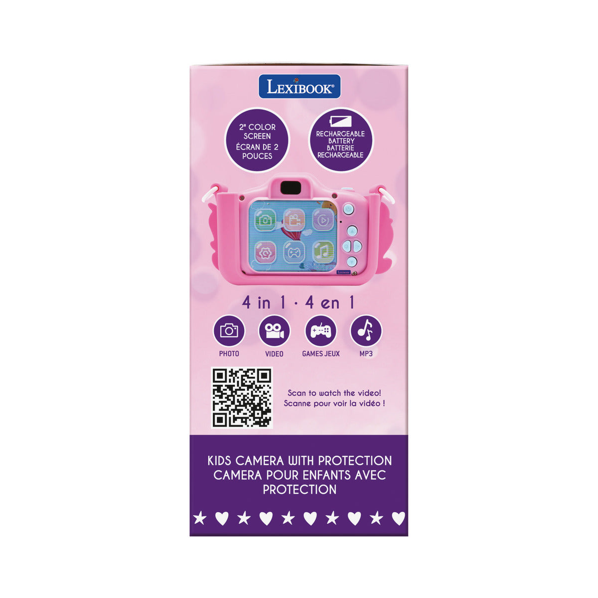 LEXIBOOK Kids Camera with Unicorn protection