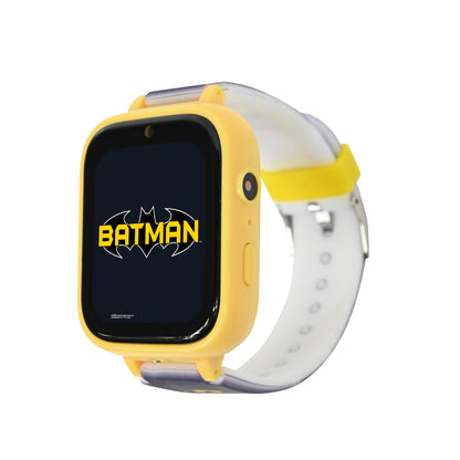 Batman Digital Watch with Camera, yellow and white design with touchscreen display