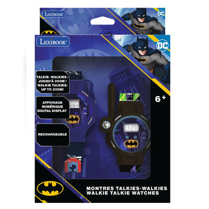 Batman Digital Watch with Walkie Talkies function, distance up to 200m