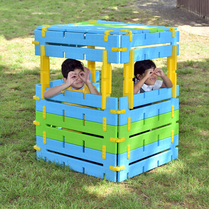Educational Advantage Constructa Den 76-Piece Play Set