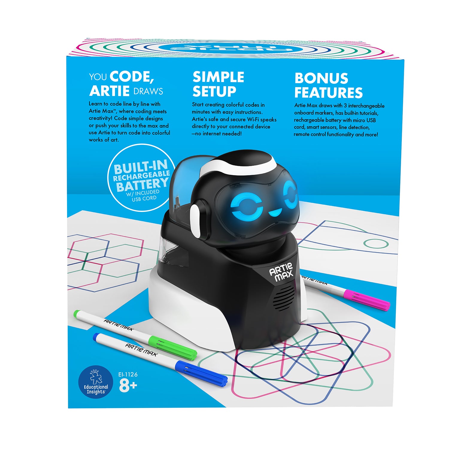 Educational Insights Artie Max™ The Coding Robot