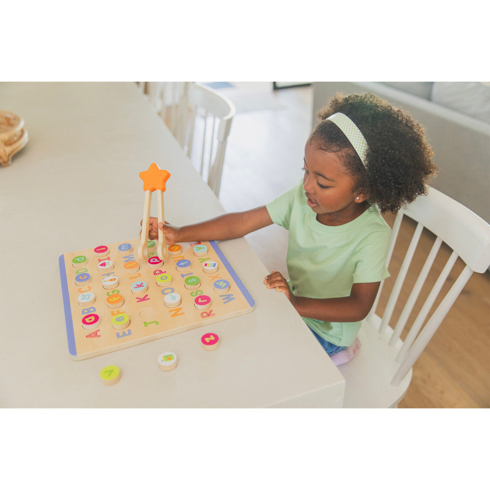 Educational Insights ABCs & Letter Sounds 26-Piece Wooden Puzzle
