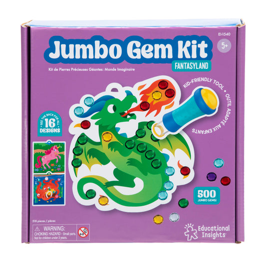 Educational Insights Jumbo Gem Popper Kit
