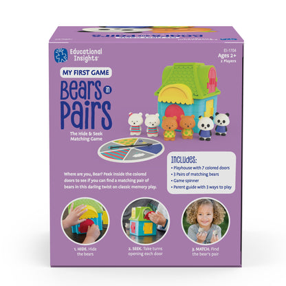 Educational Insights My First Game: Bears in Pairs - Memory Match Fun