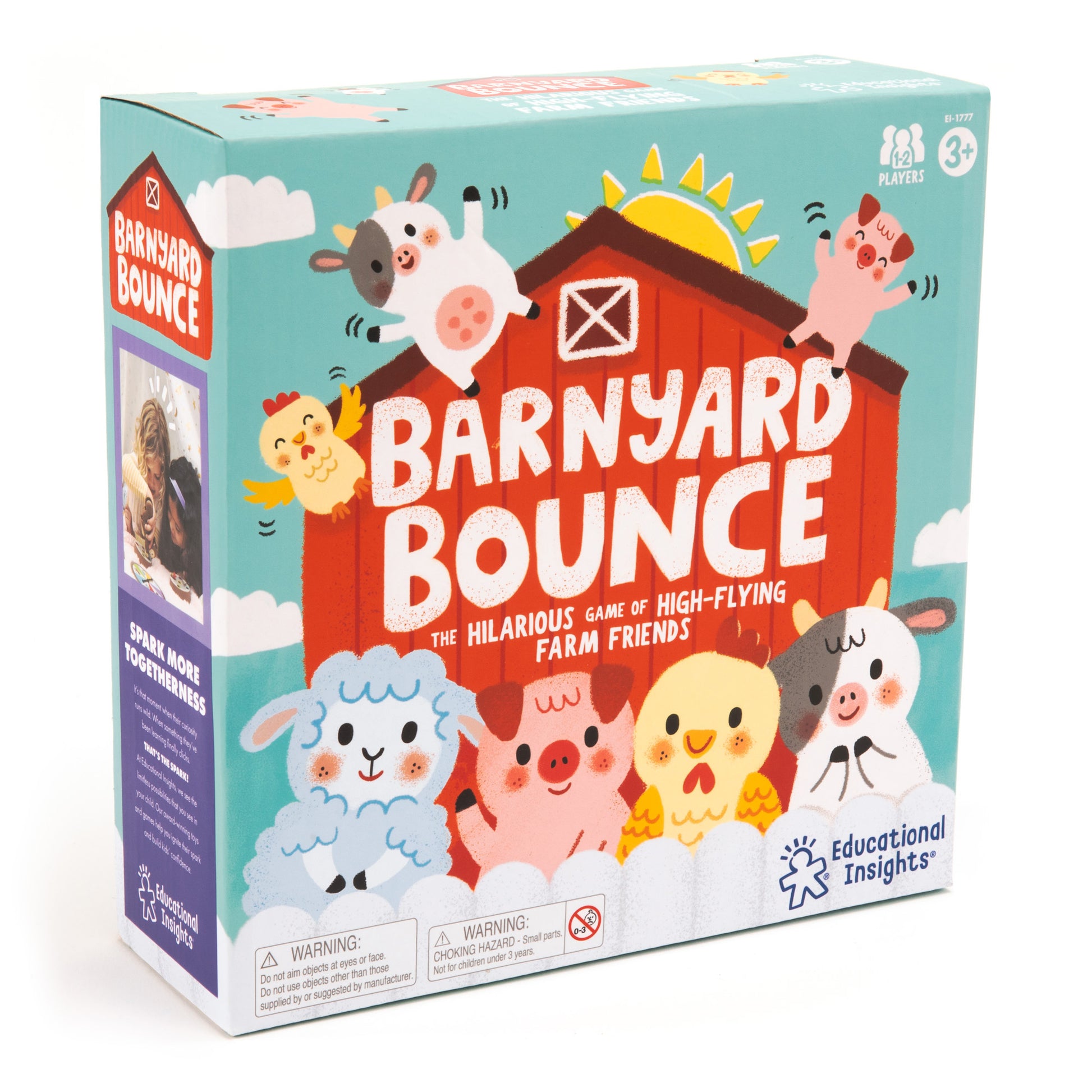 Educational Insights Barnyard Bounce Memory Matching Game