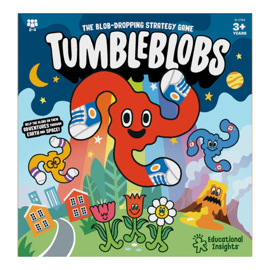 Educational Insights Tumbleblobs Peg-Dropping Strategy Game