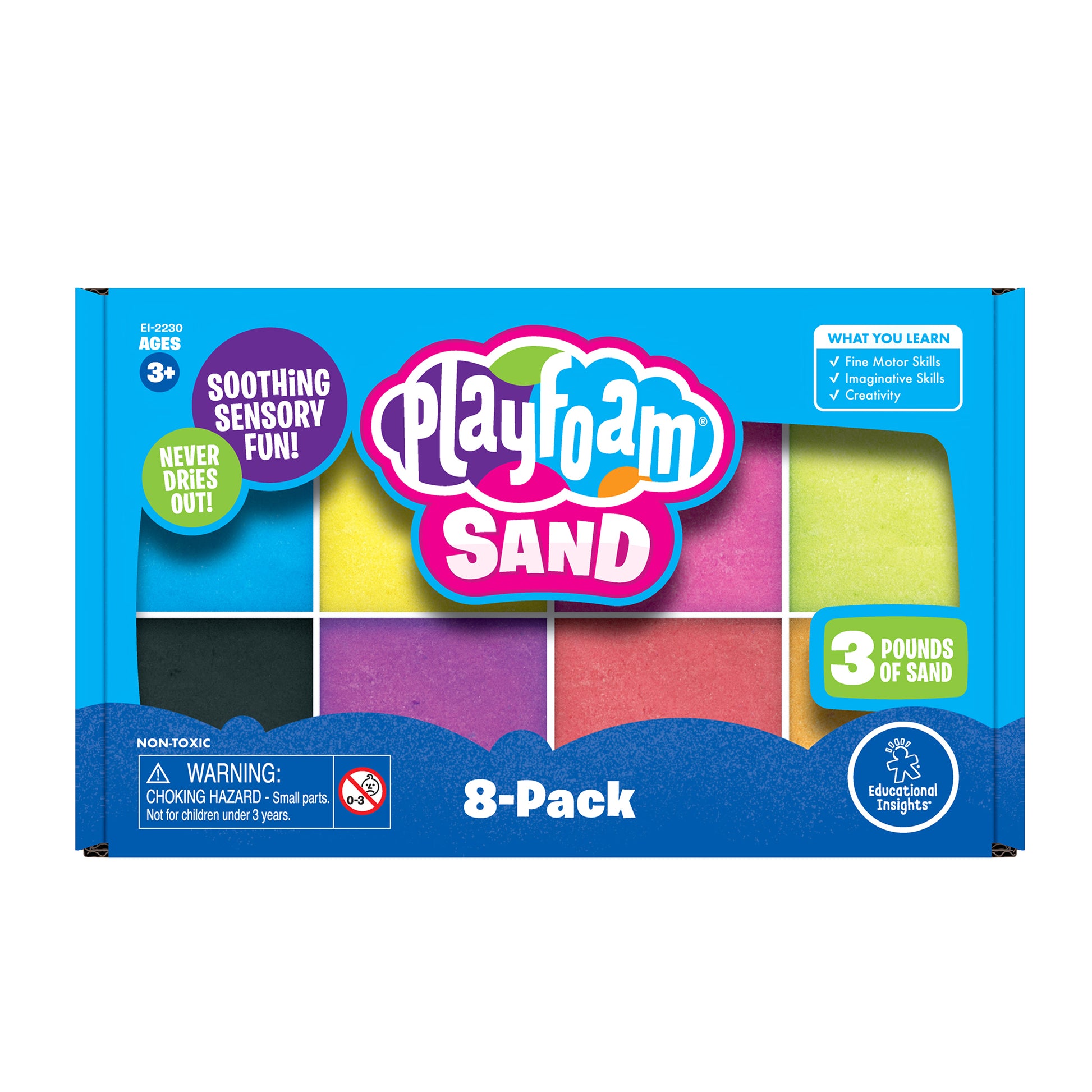 Educational Insights Playfoam® Sand 8-Pack