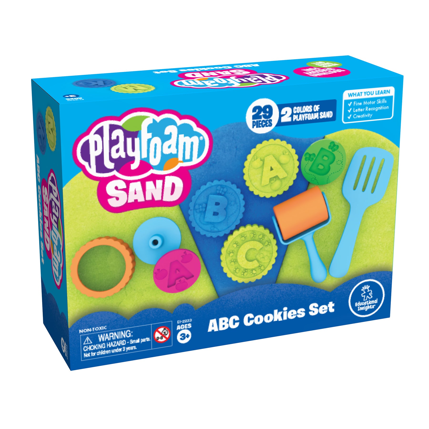 Educational Insights Playfoam Sand ABC Cookies Set