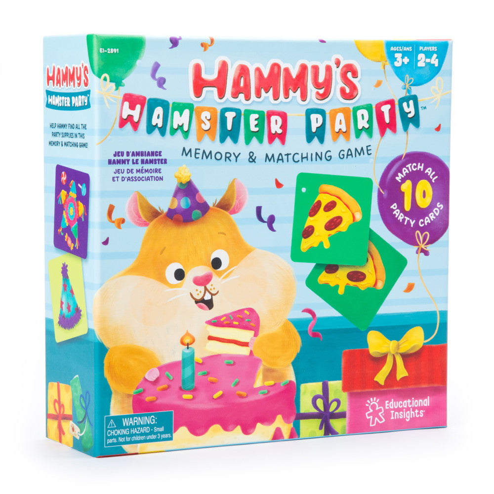 Educational Insights Hammy's Hamster Memory Match Game