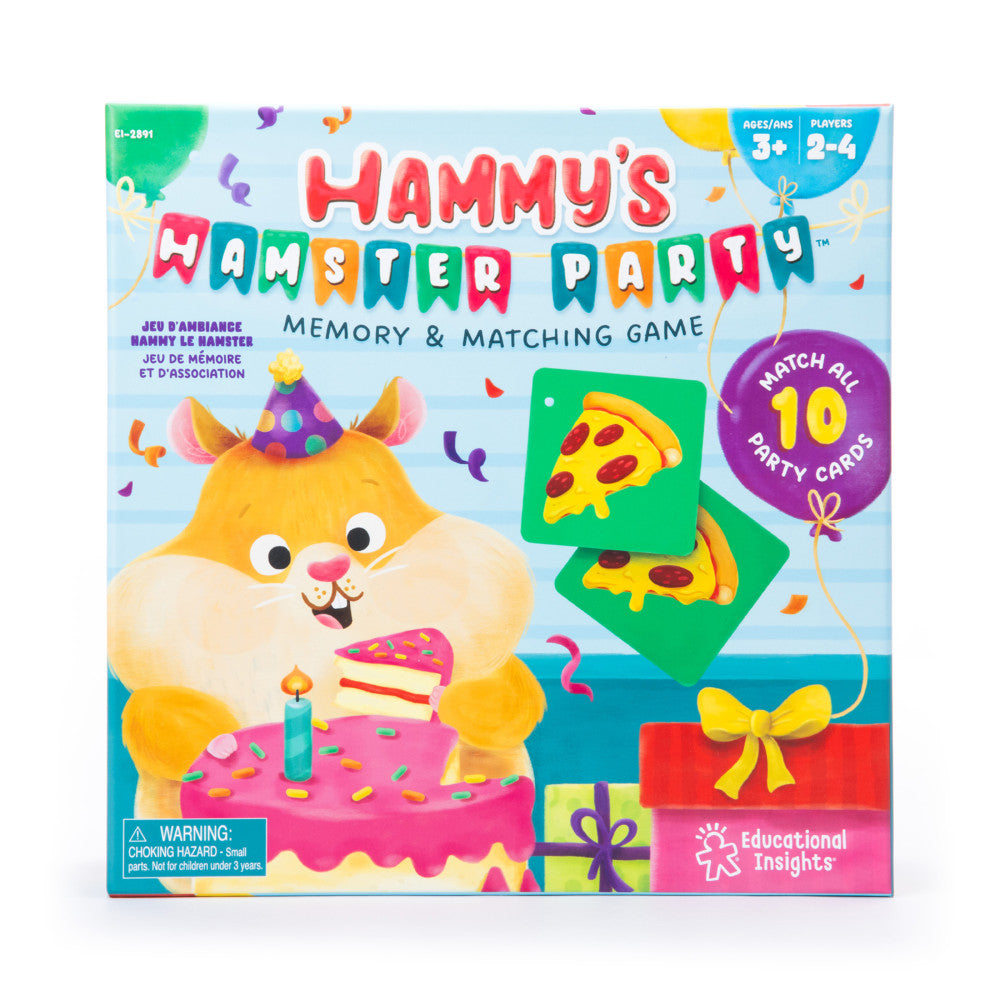 Educational Insights Hammy's Hamster Memory Match Game