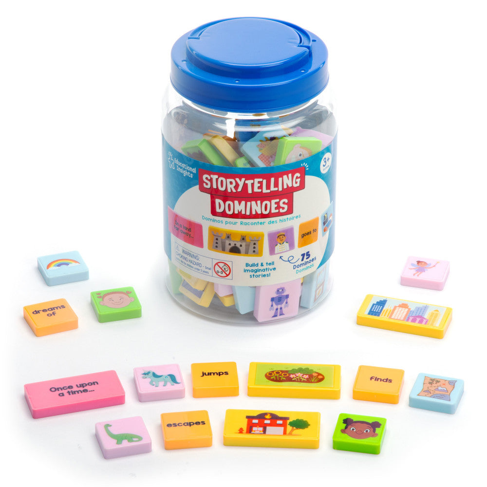 Educational Insights Storytelling Dominoes Color-Coded Set