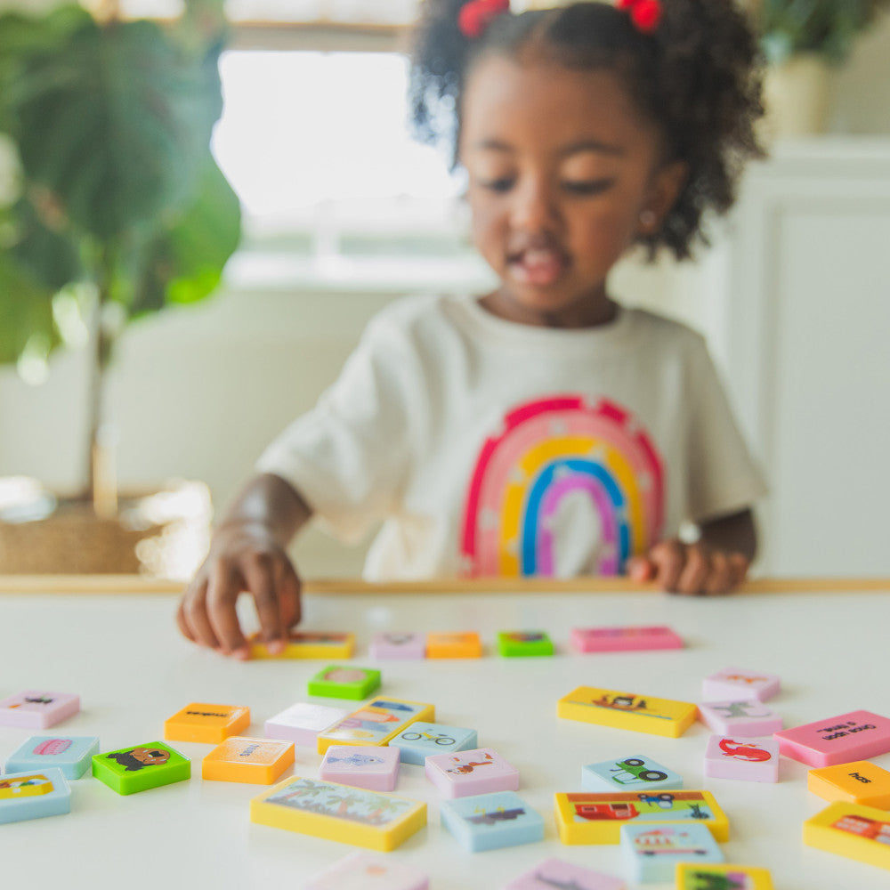 Educational Insights Storytelling Dominoes Color-Coded Set