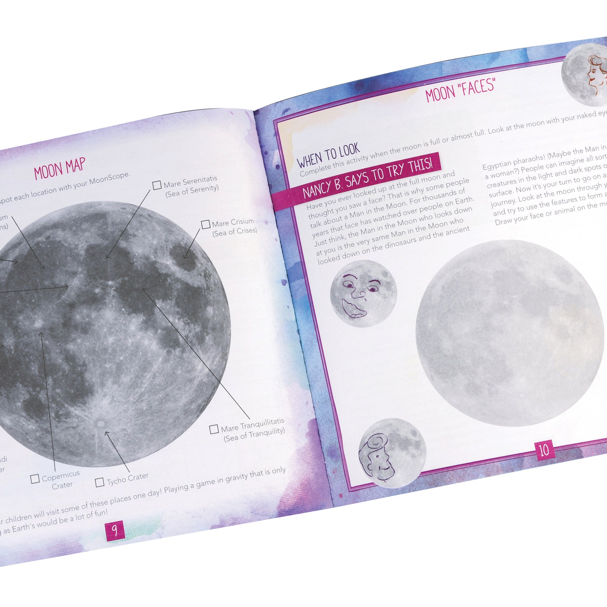 Educational Insights Nancy B’s Science Club MoonScope & Sky Gazer's Activity Journal