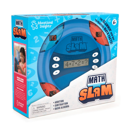 Educational Insights Math Slam Handheld Electronic Math Game