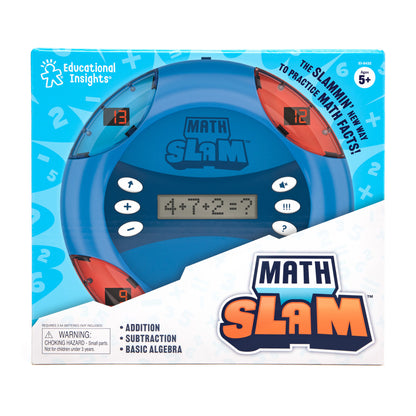Educational Insights Math Slam Handheld Electronic Math Game