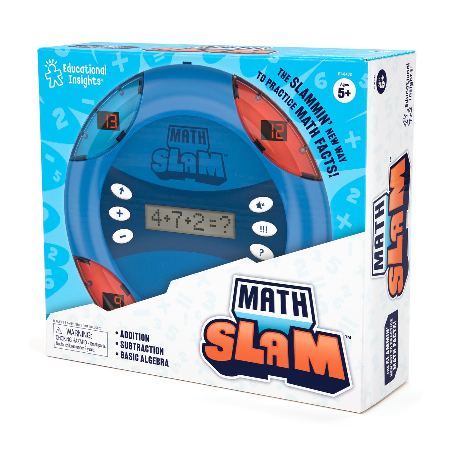 Educational Insights Math Slam Handheld Electronic Math Game