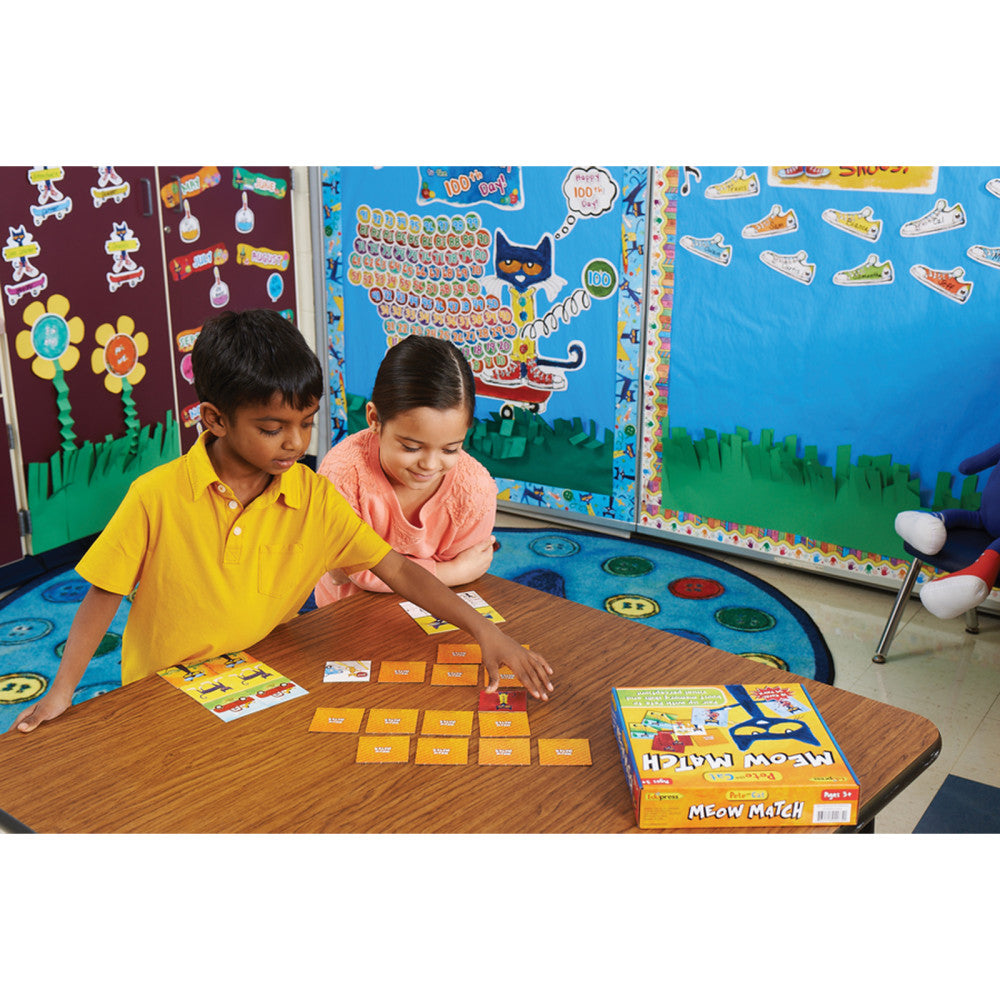 Pete the Cat Meow Match Memory Game