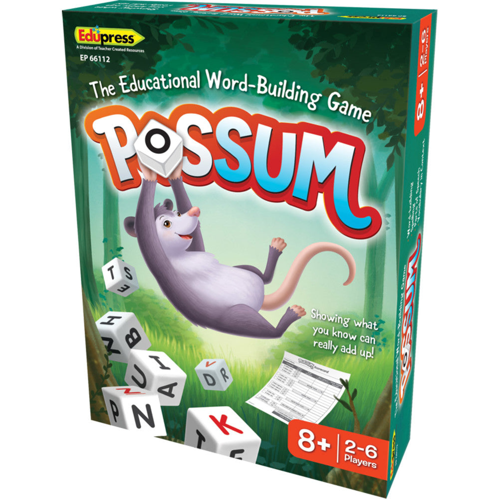 Teacher Created Resources POSSUM Letter Dice Game
