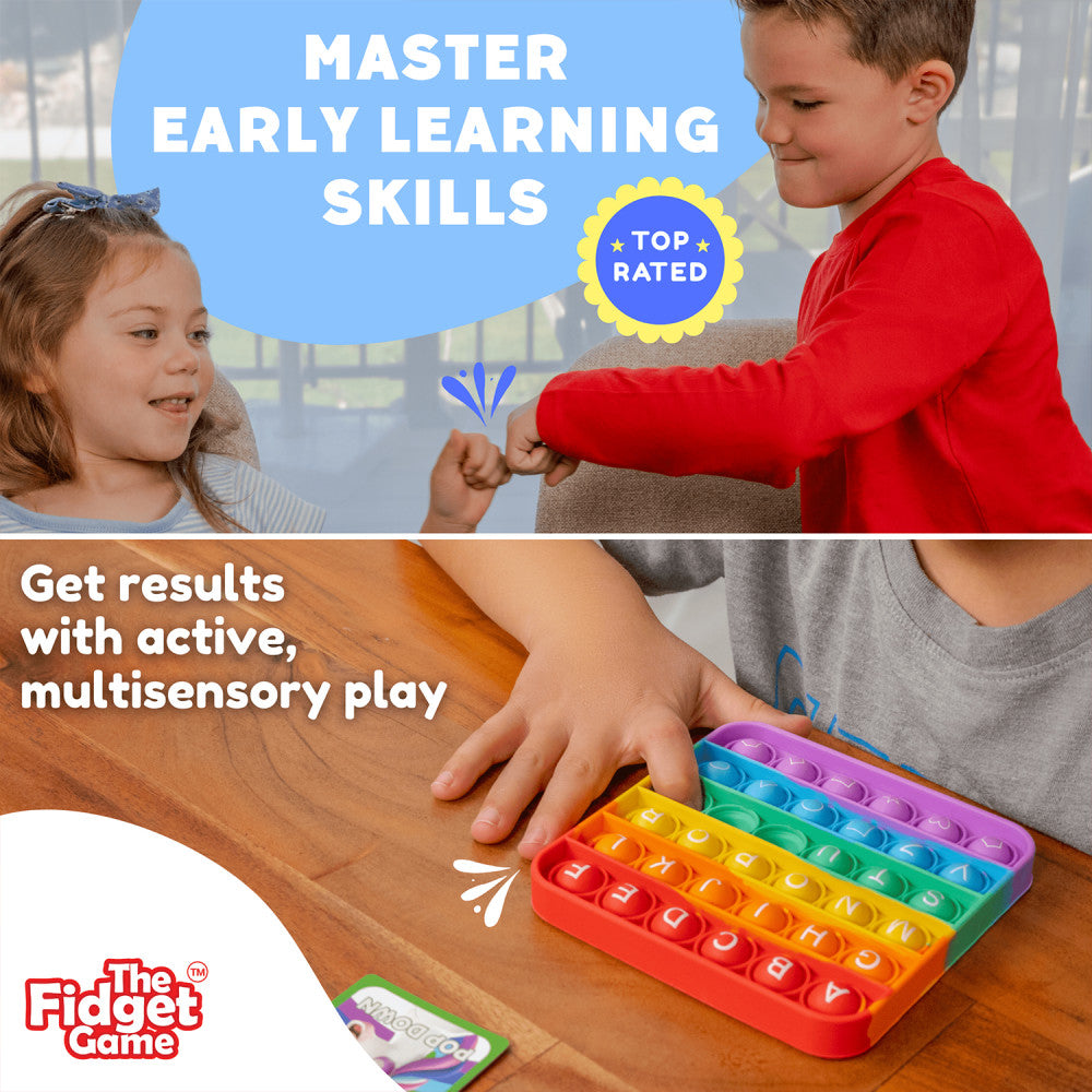 Unicorns vs Dragons: The Fidget Game Alphabet Mastery Educational Game