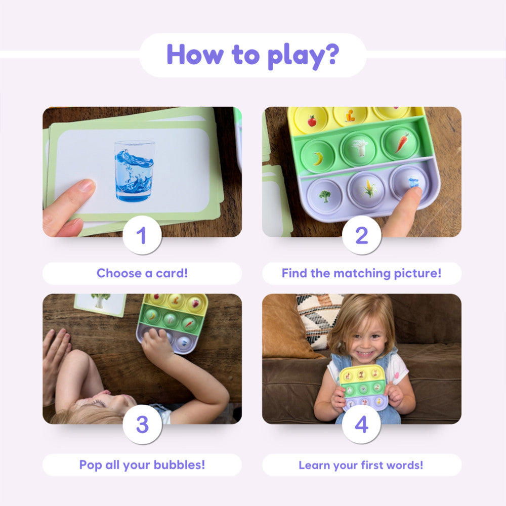 Ms. Brandi's Popplers - Fidget Game - Educational Farm & Food Game