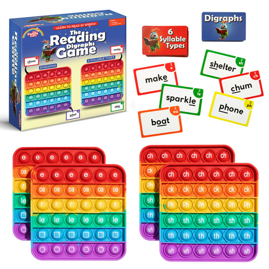 Fidget Fun Digraph Mastery Reading Game