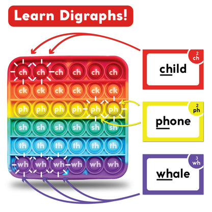 Fidget Fun Digraph Mastery Reading Game