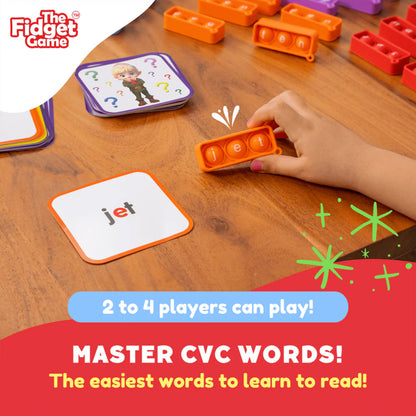 Sneaky Elves CVC Reading Game - Interactive Fidget Game