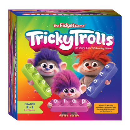 Tricky Trolls Fidget Game Blending Bingo Educational Game