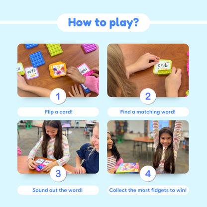 Tricky Trolls Fidget Game Blending Bingo Educational Game