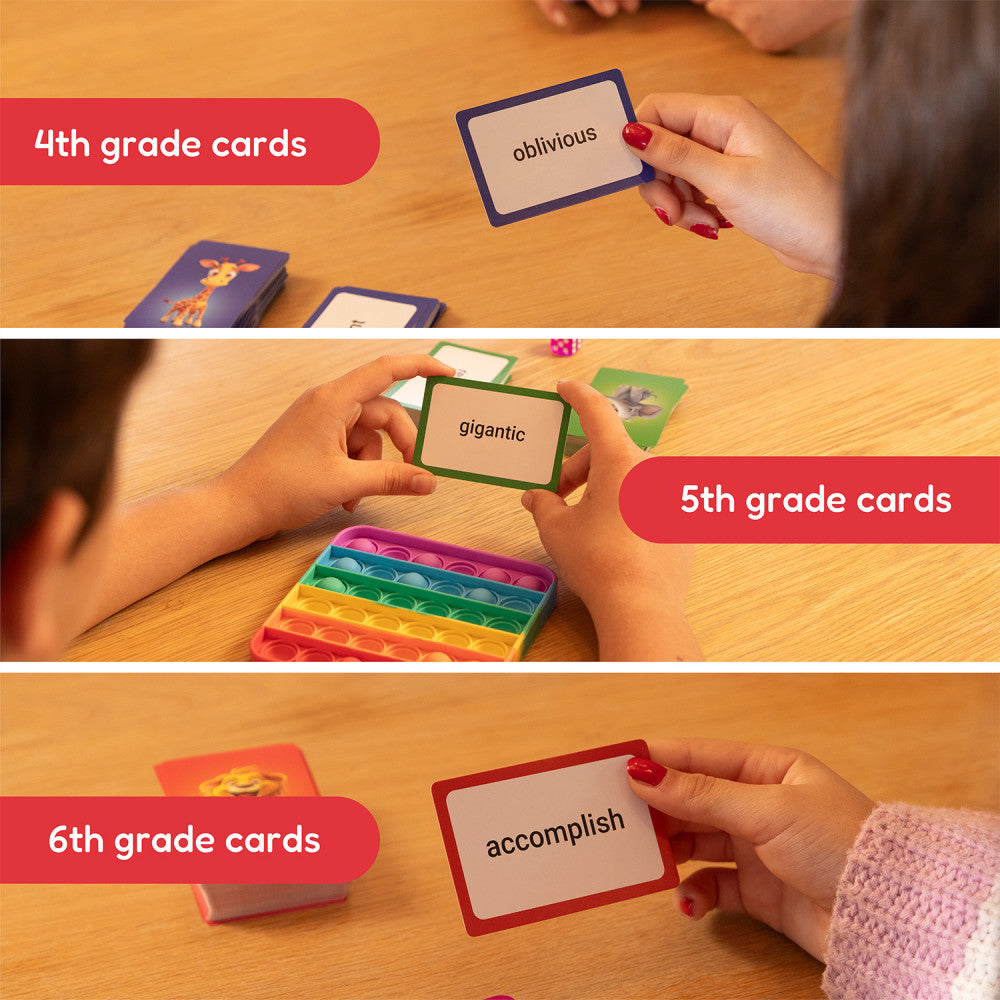 Fidget Vocabulary Explorer Game - Interactive Learning for Ages 8-12