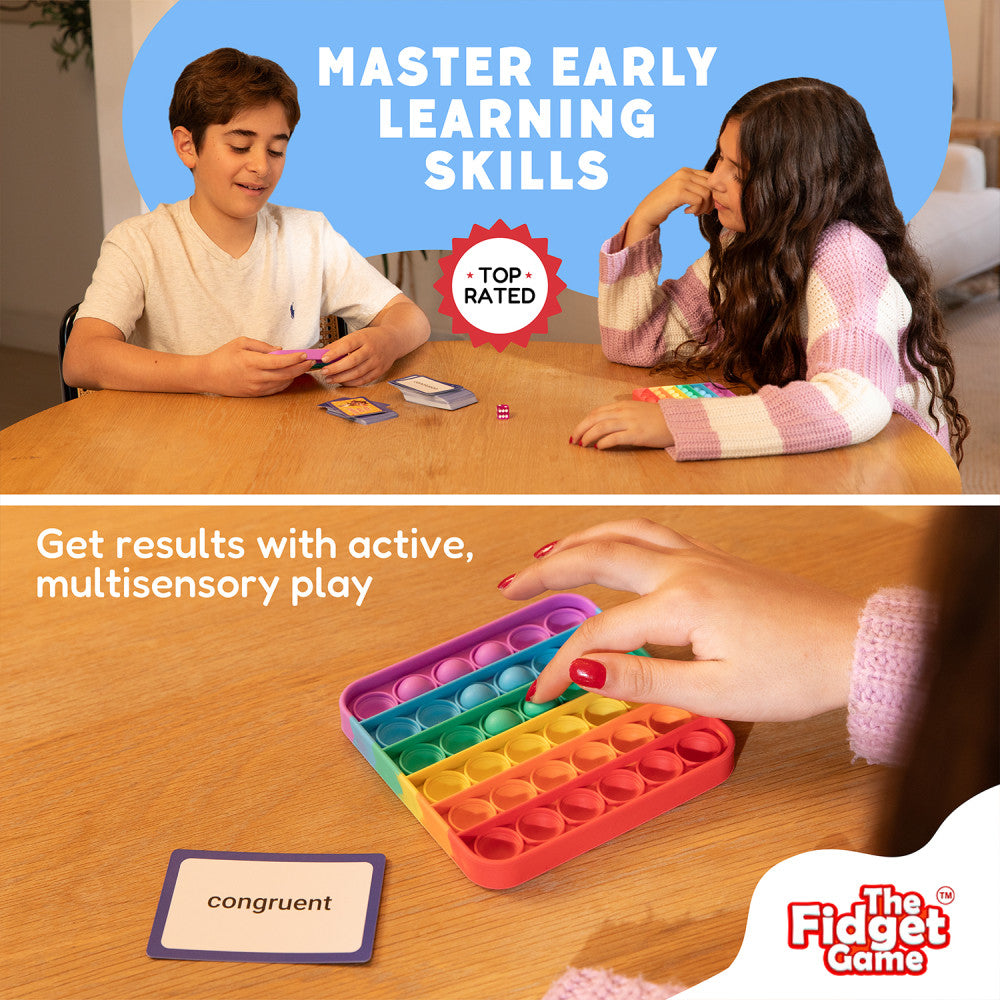 Fidget Vocabulary Explorer Game - Interactive Learning for Ages 8-12