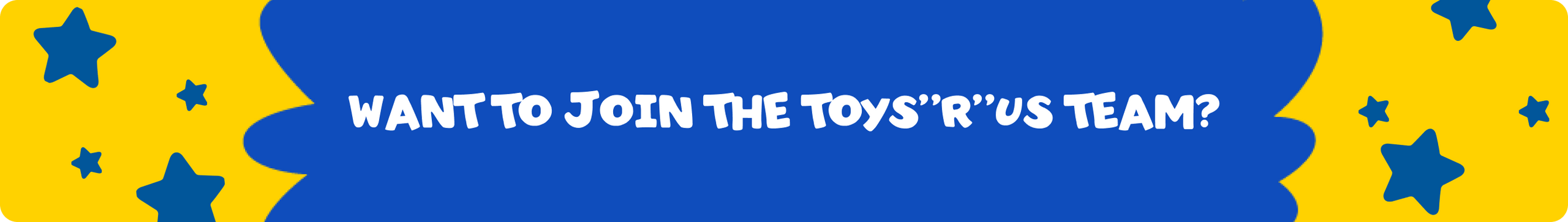 Want to join the toys r us team?