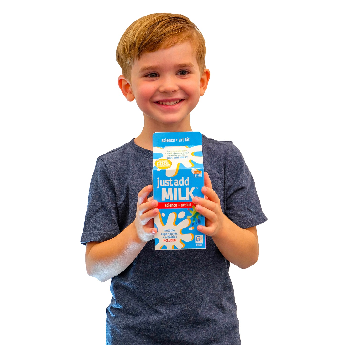 Griddly Kids Just Add Milk Science and Art Exploration Kit