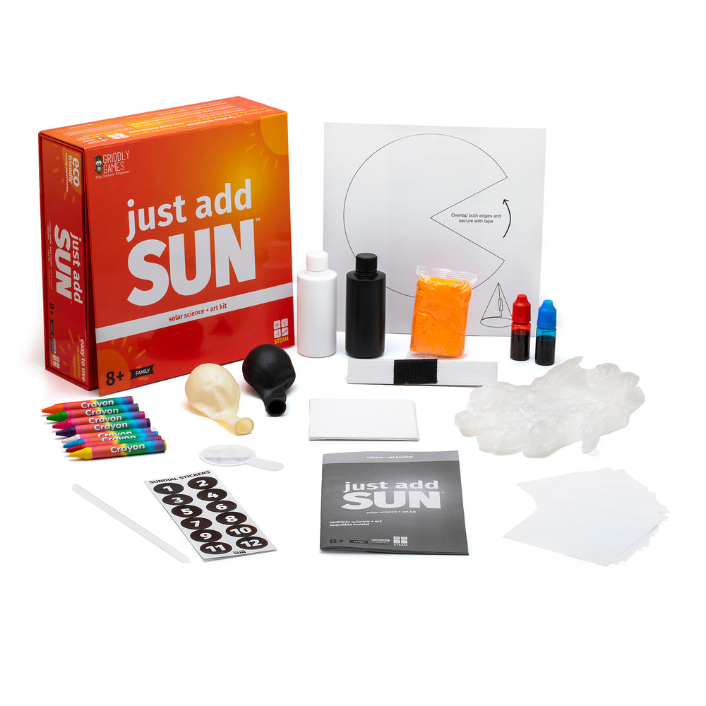 Griddly Games Just Add Sun STEAM Solar Oven Science and Art Kit