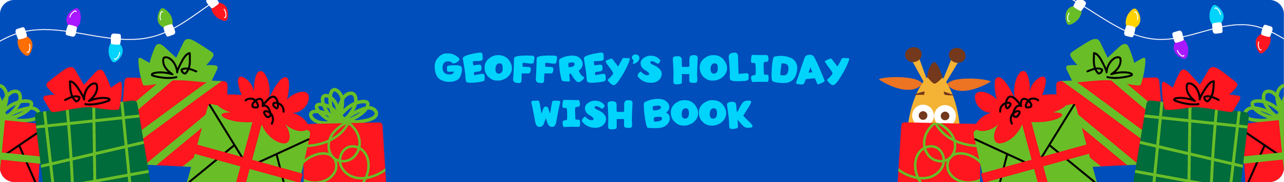 Geoffrey's Holiday Wish Book
